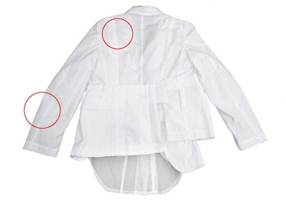 COMME des GARCONS Inner Tulle Cotton Jacket Size S