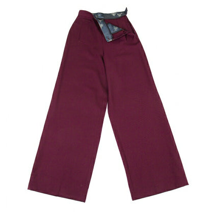 Jean Paul GAULTIER FEMME Minotaur Wool Pants Red Size 38