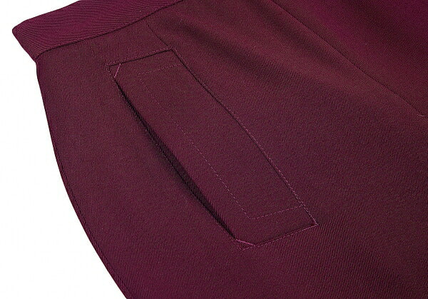 Jean Paul GAULTIER FEMME Minotaur Wool Pants Red Size 38