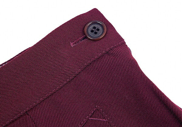 Jean Paul GAULTIER FEMME Minotaur Wool Pants Red Size 38