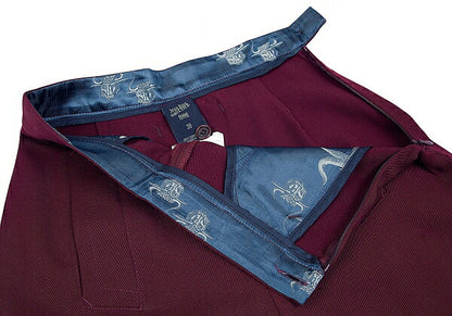 Jean Paul GAULTIER FEMME Minotaur Wool Pants Red Size 38