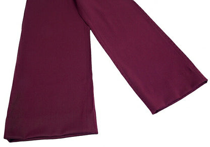 Jean Paul GAULTIER FEMME Minotaur Wool Pants Red Size 38