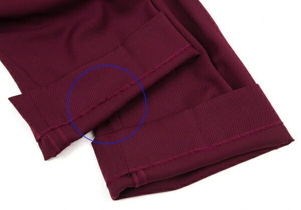 Jean Paul GAULTIER FEMME Minotaur Wool Pants Red Size 38