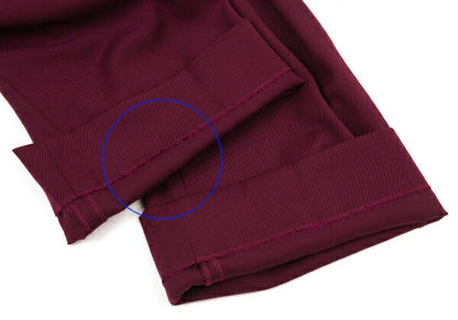 Jean Paul GAULTIER FEMME Minotaur Wool Pants Red Size 38