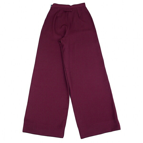 Jean Paul GAULTIER FEMME Minotaur Wool Pants Red Size 38