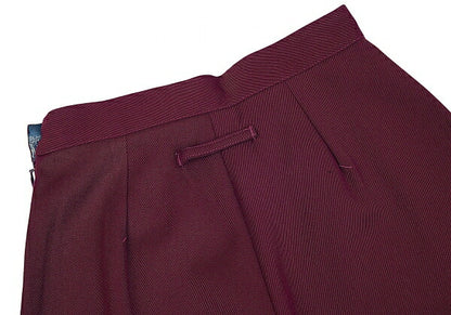 Jean Paul GAULTIER FEMME Minotaur Wool Pants Red Size 38
