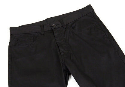 COMME des GARCONS Cotton Nylon Stretch Pants Black Size L