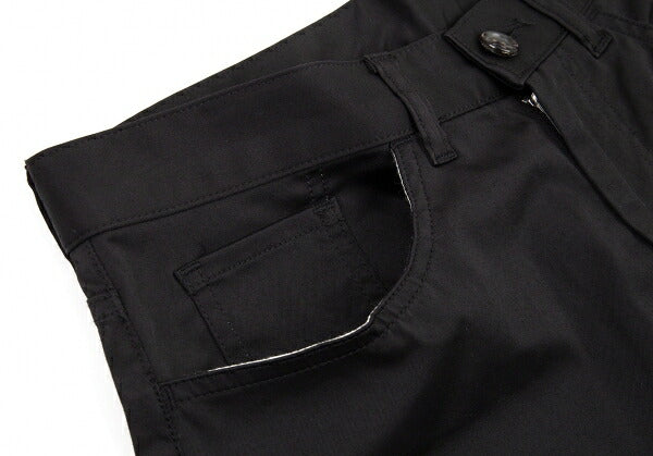 COMME des GARCONS Cotton Nylon Stretch Pants Black Size L
