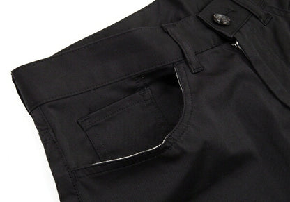 COMME des GARCONS Cotton Nylon Stretch Pants Black Size L