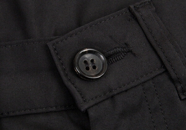 COMME des GARCONS Cotton Nylon Stretch Pants Black Size L