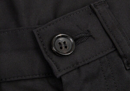 COMME des GARCONS Cotton Nylon Stretch Pants Black Size L