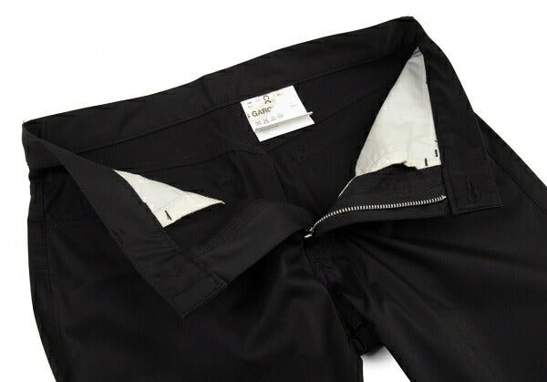 COMME des GARCONS Cotton Nylon Stretch Pants Black Size L