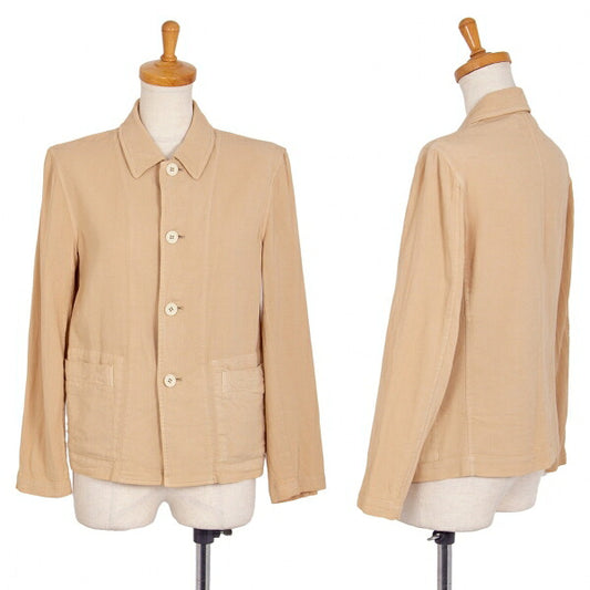 COMME des GARCONS Garment Dye Cotton Jacket Beige Size M