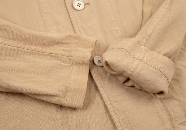 COMME des GARCONS Garment Dye Cotton Jacket Beige Size M
