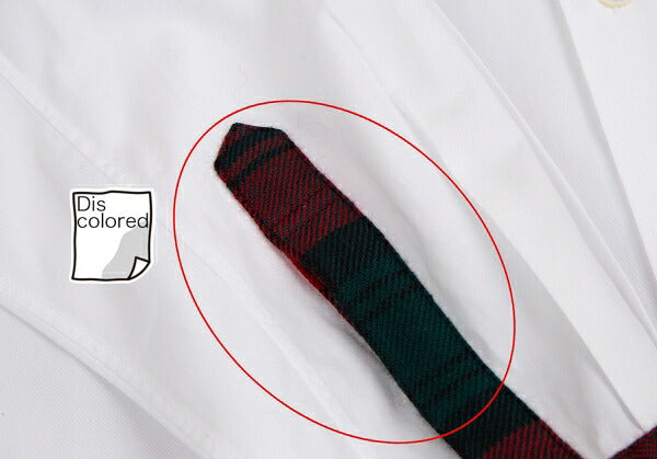 COMME des GARCONS HOMME PLUS Tartan Check White Red Shirt Size XS