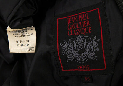 Jean Paul GAULTIER CLASSIQUE Blended Charcoal Jacket Size 50