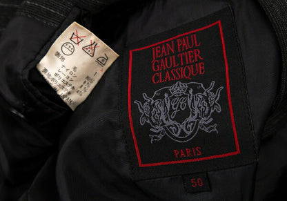 Jean Paul GAULTIER CLASSIQUE Blended Charcoal Jacket Size 50
