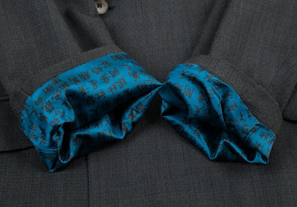 Jean Paul GAULTIER HOMME Kanji Print Jacket Charcoal Size 50