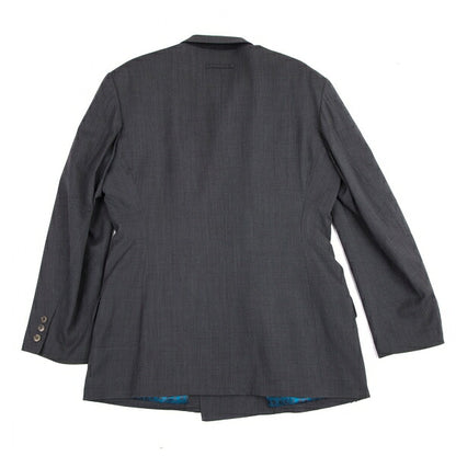 Jean Paul GAULTIER HOMME Kanji Print Jacket Charcoal Size 50