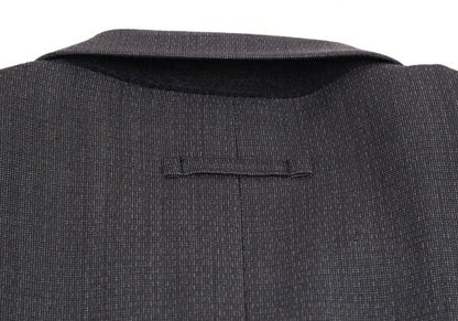 Jean Paul GAULTIER HOMME Kanji Print Jacket Charcoal Size 50