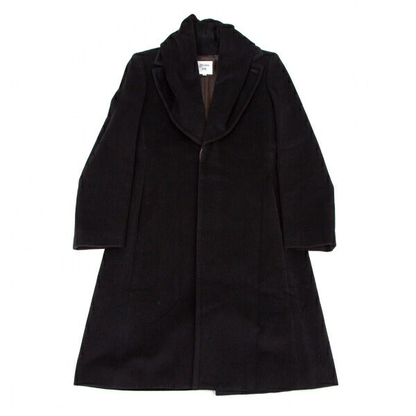 Jean Paul GAULTIER FEMME Angora Wool Coat Black Size 42