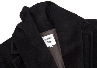 Jean Paul GAULTIER FEMME Angora Wool Coat Black Size 42