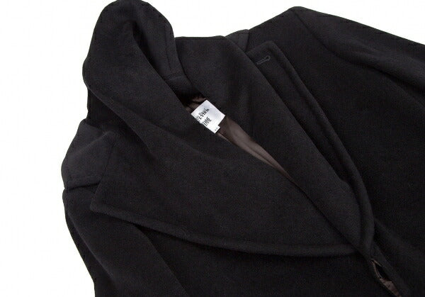 Jean Paul GAULTIER FEMME Angora Wool Coat Black Size 42