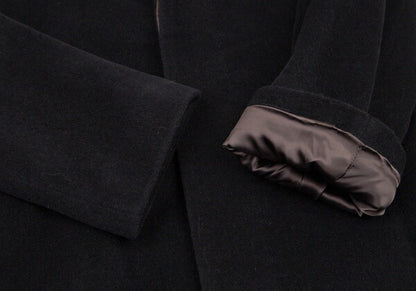 Jean Paul GAULTIER FEMME Angora Wool Coat Black Size 42
