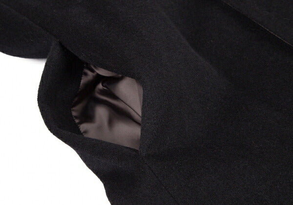 Jean Paul GAULTIER FEMME Angora Wool Coat Black Size 42