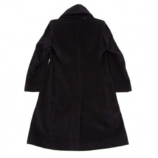Jean Paul GAULTIER FEMME Angora Wool Coat Black Size 42