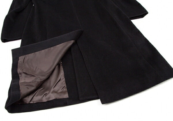 Jean Paul GAULTIER FEMME Angora Wool Coat Black Size 42