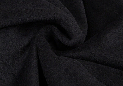 Jean Paul GAULTIER FEMME Angora Wool Coat Black Size 42