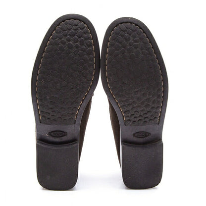 TOD'S Suede Loafers Khaki Size 35 (22cm)