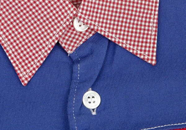 COMME des GARCONS HOMME 19AW Patchwork Shirt Red Size XS
