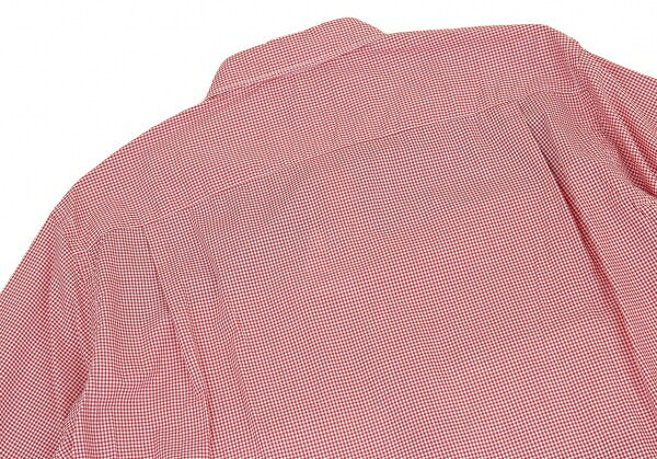 COMME des GARCONS HOMME 19AW Patchwork Shirt Red Size XS