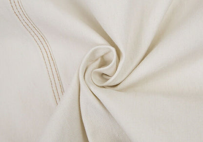 ISSEY MIYAKE I.S. Cotton Canvas Hooded Jacket White Size M