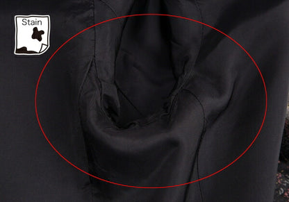 ISSEY MIYAKE Floral Gradation Silk Jacket Black Brown Size 1