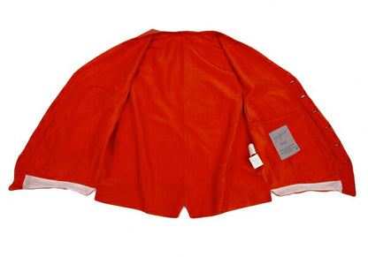 Yohji Yamamoto FEMME Silk Gilet Vest Orange Size M