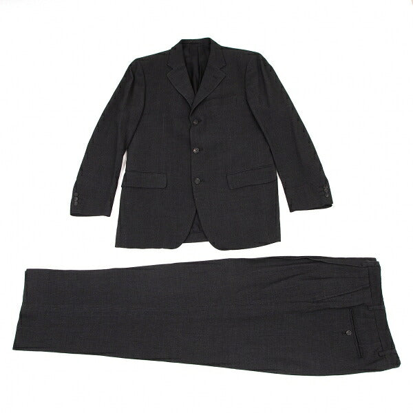 ISSEY MIYAKE MEN Rib-Woven 3B Jacket Charcoal Size 2