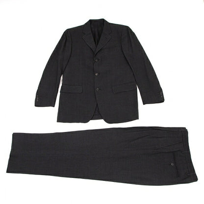 ISSEY MIYAKE MEN Rib-Woven 3B Jacket Charcoal Size 2