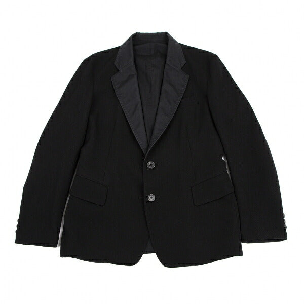 Y's for men Old Gabardine Reversible Jacket Black Size 3