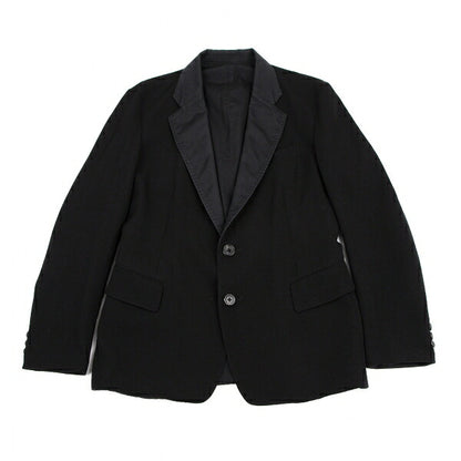 Y's for men Old Gabardine Reversible Jacket Black Size 3