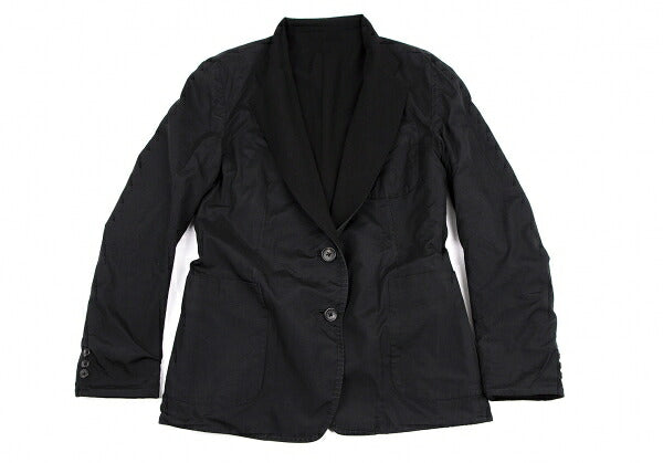 Y's for men Old Gabardine Reversible Jacket Black Size 3