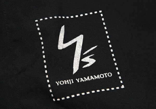 Y's for men Old Gabardine Reversible Jacket Black Size 3