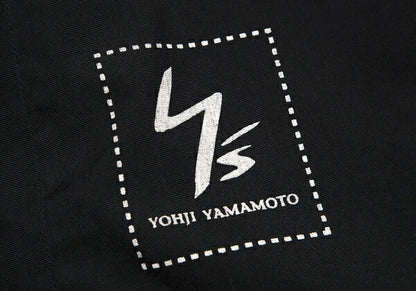 Y's for men Old Gabardine Reversible Jacket Black Size 3