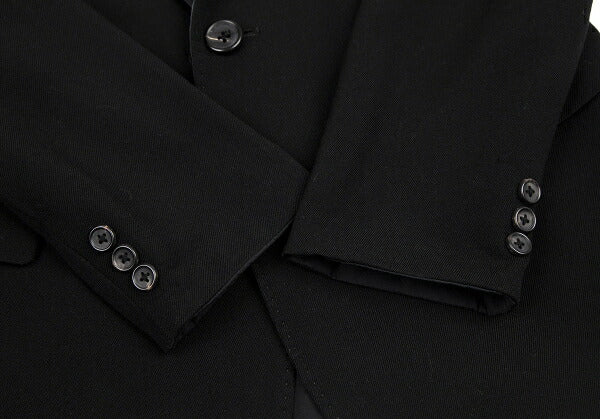 Y's for men Old Gabardine Reversible Jacket Black Size 3