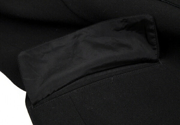 Y's for men Old Gabardine Reversible Jacket Black Size 3