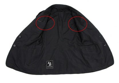 Y's for men Old Gabardine Reversible Jacket Black Size 3