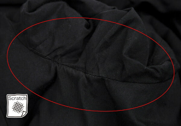 Y's for men Old Gabardine Reversible Jacket Black Size 3