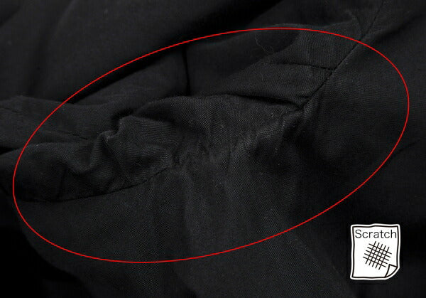 Y's for men Old Gabardine Reversible Jacket Black Size 3
